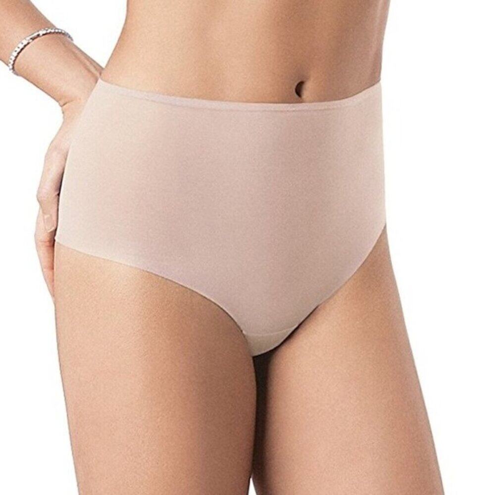 Spanx Skinny Britches Cheeky Cut Hipster Panty Small Nude Sheer Shaping NWT